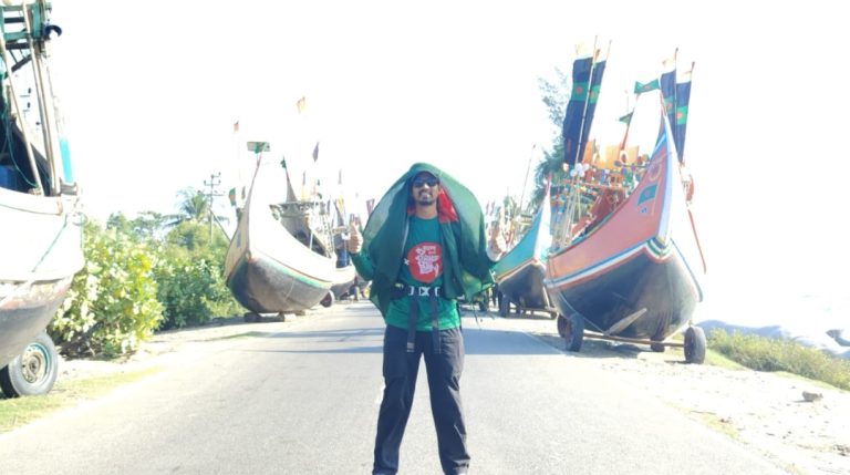 সাফল্যের সাথে রিহাব হোসেনের অনন্য পদযাত্রা: পায়ে হেঁটে তেঁতুলিয়া থেকে টেকনাফ