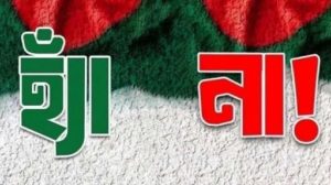 গণভোট: ‘হ্যাঁ’ ৭৫.৩৪ শতাংশ, ‘না’ ২৪.৬৬ শতাংশ